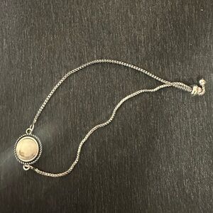 White Buffalo Bracelet - Adjustable!